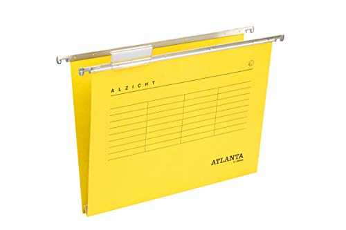 Jalema 2662214400 Alzicht farbige Hängemappe A4, 30 mm Boden Gelb, 25er Packung Jalema 2662214400 Alzicht farbige Hängemappe A4, 30 mm Boden Gelb, 25er Packung von Djois