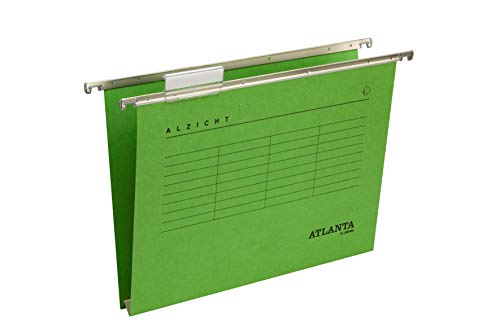 Jalema 2662215500 Alzicht Farbige Hängemappe Folio, 30 mm Boden, grün, 25er Packung von Jalema