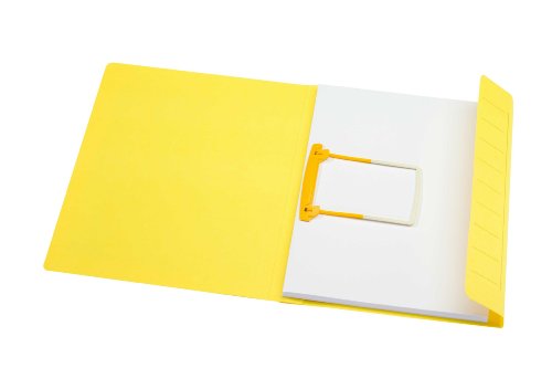 Jalema 3103306 Secolor Clipmappe A4, Karton, 10er Pack, gelb von Jalema
