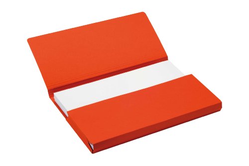 Jalema 3123315 Secolor Dokumentenmappe A4, Karton, C2C Lose Ablage bis 3 cm, 270 gramm, 10er Packung, rot von Jalema