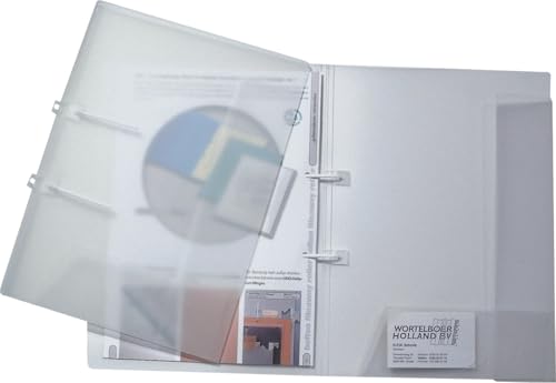 Jalema 4025142086 A4 Schnellhefter-Mappe, Natur-Transparent, 100 Blatt Füllmenge Jalema 4025142086 A4 Schnellhefter-Mappe, Natur-Transparent, 100 Blatt Füllmenge von Jalema
