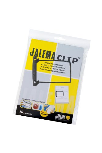 Jalema 5710246 Clip, 10er Packung, schwarz von Jalema