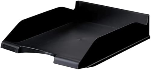 Jalema 7434019 Briefkorb Re-Solution, A4, stapelbar, Briefablage für Büro, Ordnung von Dokumenten, aus 100% Recycling-Kunststoff, Blauer Engel zertifiziert, 6er Packung, schwarz Jalema 7434019 Briefkorb Re-Solution, A4, stapelbar, Briefablage für Büro, Ordnung von Dokumenten, aus 100% Recycling-Kunststoff, Blauer Engel zertifiziert, 6er Packung, schwarz von Djois