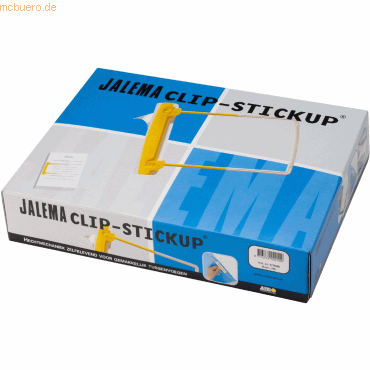 Jalema Abheftmechanik JalemaClip-Stickup gelb/weiß VE=100 Stück Jalema Abheftmechanik JalemaClip-Stickup gelb/weiß VE=100 Stück von Jalema