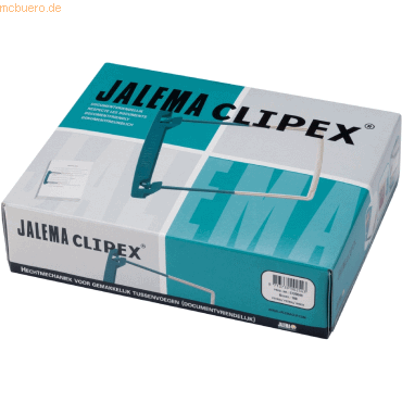 Jalema Abheftmechanik JalemaClipex petrol VE=100 Stück Jalema Abheftmechanik JalemaClipex petrol VE=100 Stück von Jalema
