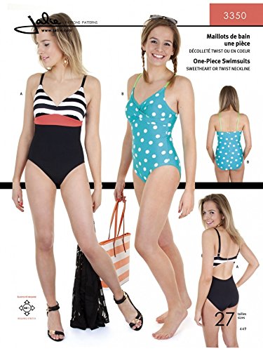 Jalie Schnittmuster 3350 für Damen und Mädchen, einteiliger Badeanzug Jalie Schnittmuster 3350 für Damen und Mädchen, einteiliger Badeanzug von Jalie