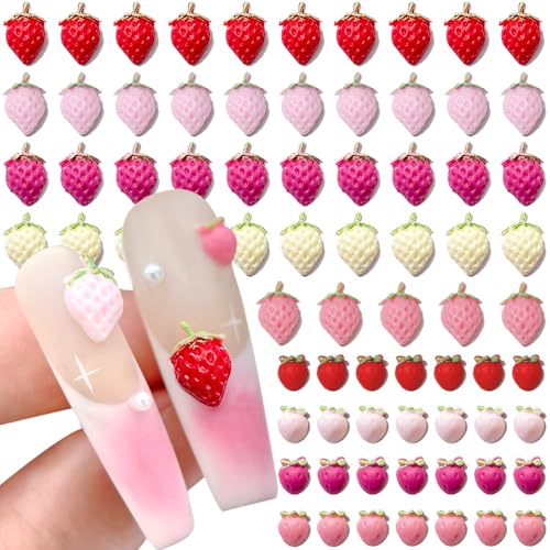 100 Stück Erdbeer Nagel Charms Nägel Zubehör für Frauen Strawberry Nail Charms Sommer Früchte Nail Art Strasssteine 3D Harz Cremefarbene Erdbeer Nailart Charm Set Nageldesign Zubehör 100 Stück Erdbeer Nagel Charms Nägel Zubehör für Frauen Strawberry Nail Charms Sommer Früchte Nail Art Strasssteine 3D Harz Cremefarbene Erdbeer Nailart Charm Set Nageldesign Zubehör von Jaliya