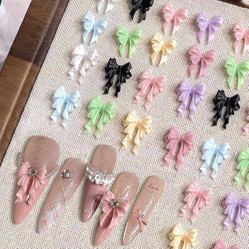 50pcs Bunte Bogen Nagel Charms Bow Nail Charms Nägel Anhänger Set Schleife Nagelanhänger Nagelschmuck Bow Nail Charm Nail Art Rhinestones Schleifen Deko Nageldesign Zubehör Nailart Schmuck Nail Design 50pcs Bunte Bogen Nagel Charms Bow Nail Charms Nägel Anhänger Set Schleife Nagelanhänger Nagelschmuck Bow Nail Charm Nail Art Rhinestones Schleifen Deko Nageldesign Zubehör Nailart Schmuck Nail Design von Jaliya
