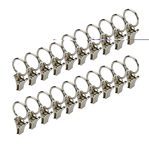 JalousieCrew 20 Stück Seilklammern für Seilspanngarnitur Seilspanner Seilspannsystem (vernickelt) von JalousieCrew
