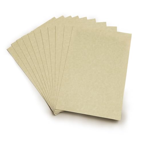 JamJar Classic Pergamentpapier, natürliches Zellstoff, A4, 250 g/m², hergestellt in Großbritannien, Pergamentpapier für Zertifikate, Einladungen, Speisekarten und formelle Dokumente, 12 Blatt JamJar Classic Pergamentpapier, natürliches Zellstoff, A4, 250 g/m², hergestellt in Großbritannien, Pergamentpapier für Zertifikate, Einladungen, Speisekarten und formelle Dokumente, 12 Blatt von JamJar Print