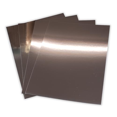 JamJar Print Silberfarbener Spiegelkarton, 20 Blatt, A4, 280 g/m², hergestellt in Großbritannien, metallische reflektierende glänzende Folie JamJar Print Silberfarbener Spiegelkarton, 20 Blatt, A4, 280 g/m², hergestellt in Großbritannien, metallische reflektierende glänzende Folie von JamJar Print