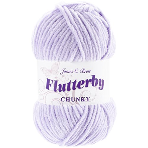James C. Brett B10 Flutterby geschoben Yarn-Lilac James C. Brett B10 Flutterby geschoben Yarn-Lilac von James C. Brett
