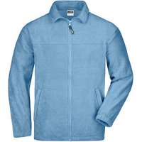 James & Nicholson® Herren Fleecejacke "JN044" hellblau Größe M von James & Nicholson®