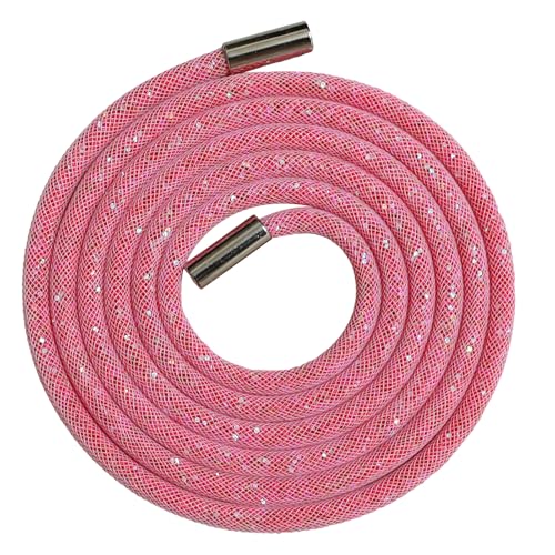Jamron EIN Stück 6MM Glitzer Strass Seil Eingewickelt in Netz Ersatz Kordelzug für Hoodie Jogginghose SN0707247 Koralle Jamron EIN Stück 6MM Glitzer Strass Seil Eingewickelt in Netz Ersatz Kordelzug für Hoodie Jogginghose SN0707247 Koralle von Jamron