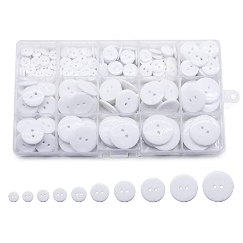 Jamsinmu 280pcs Nähknöpfe Kinderknöpfe PVC Box zum Nähen Basteln Scrapbooking Basteln Nähen White MIX Jamsinmu 280pcs Nähknöpfe Kinderknöpfe PVC Box zum Nähen Basteln Scrapbooking Basteln Nähen White MIX von Jamsinmu