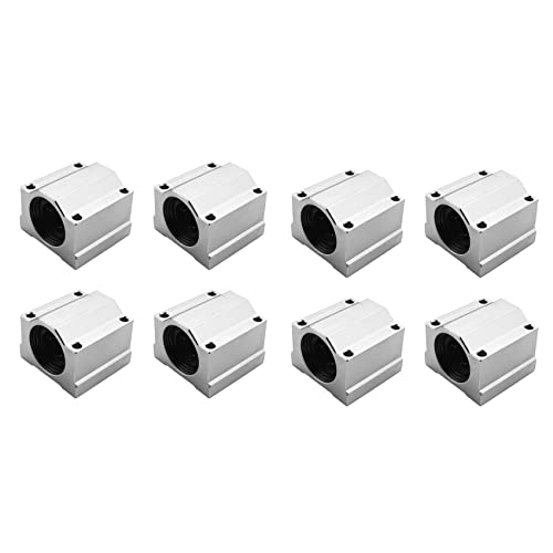 Janasiba 8 Stueck SC20UU 20 mm Aluminium Linear Motion Kugelfuehrung Buchse fuer CNC Janasiba 8 Stueck SC20UU 20 mm Aluminium Linear Motion Kugelfuehrung Buchse fuer CNC von Janasiba