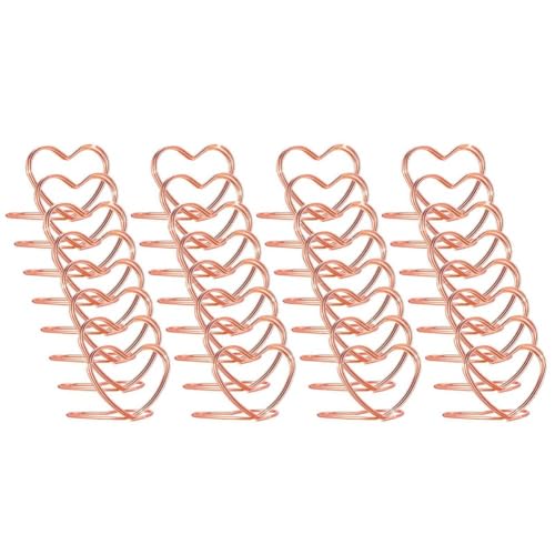 Janasiba Tischnummernhalter 32 Stück, Tischkartenhalter in Herzform, Spielkartenhalter, Mini-Fotohalter, Tischbildständer, Einfach zu Verwenden, 32 X 26,5 mm Janasiba Tischnummernhalter 32 Stück, Tischkartenhalter in Herzform, Spielkartenhalter, Mini-Fotohalter, Tischbildständer, Einfach zu Verwenden, 32 X 26,5 mm von Janasiba