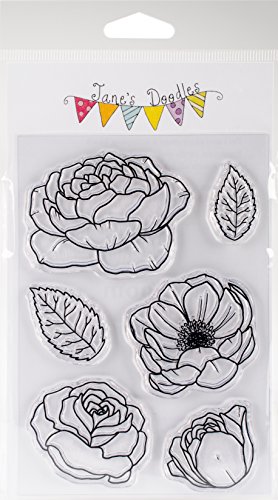 Jane's Doodles Transparente Stempel, Nicht zutreffend, Mehrfarbig, 9.9 x 19.81 x 0.38 cm Jane's Doodles Transparente Stempel, Nicht zutreffend, Mehrfarbig, 9.9 x 19.81 x 0.38 cm von Jane's Doodles
