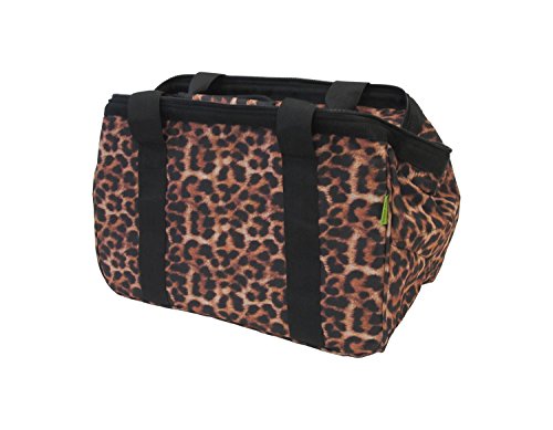 JanetBasket Eco bag-18-inch X 25,4 cm x 12 Zoll Leopard, andere, Mehrfarbig von JanetBasket