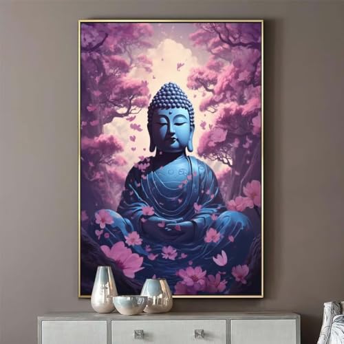 Diamond Painting Buddha 50x60 cm, Blume Diamant Painting Bilder, Malen Nach Zahlen Erwachsene Kinder, DIY Diamond Art Painting Kits, Full Diamanten Painting Malerei Stickerei Set, Home Wand Dekor R108 Diamond Painting Buddha 50x60 cm, Blume Diamant Painting Bilder, Malen Nach Zahlen Erwachsene Kinder, DIY Diamond Art Painting Kits, Full Diamanten Painting Malerei Stickerei Set, Home Wand Dekor R108 von Janktie