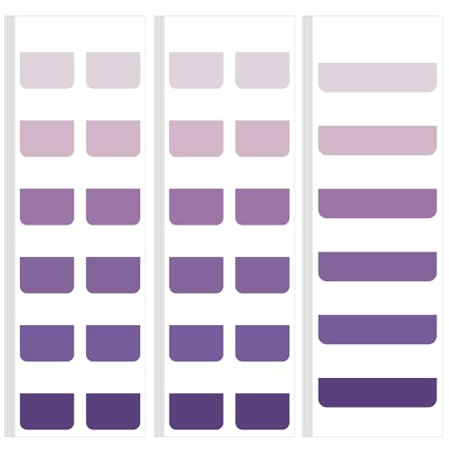 Janlaugh Haftregister für Bücher, Bibelregister, Farbverlauf, wiederverwendbar, für Notizbücher, Dateiklassifizierung, Violett, 300 Stück Janlaugh Haftregister für Bücher, Bibelregister, Farbverlauf, wiederverwendbar, für Notizbücher, Dateiklassifizierung, Violett, 300 Stück von Janlaugh