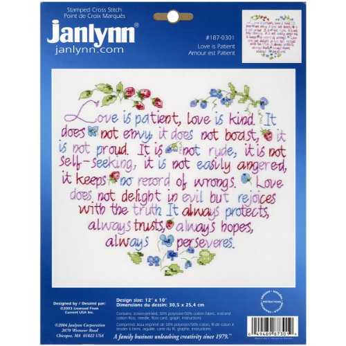 Janlynn, Love is Patient Prägung Set von Janlynn