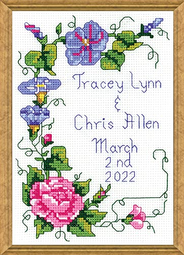 Janlynn Counted Cross Stitch Kit 5"X7"-Wedding Floral Count Mini-Kreuzstich-Set, Hochzeitsblumen, Stoff, 12,7 x 17,8 cm, 14 Stück, 5 x 7 Janlynn Counted Cross Stitch Kit 5"X7"-Wedding Floral Count Mini-Kreuzstich-Set, Hochzeitsblumen, Stoff, 12,7 x 17,8 cm, 14 Stück, 5 x 7 von Janlynn