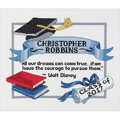 Janlynn Graduation Dreams Kreuzstich-Set, Grau Janlynn Graduation Dreams Kreuzstich-Set, Grau von Janlynn
