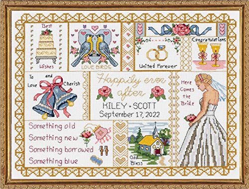 Janlynn Kreuzstich-Set, Wedding Collage von Janlynn