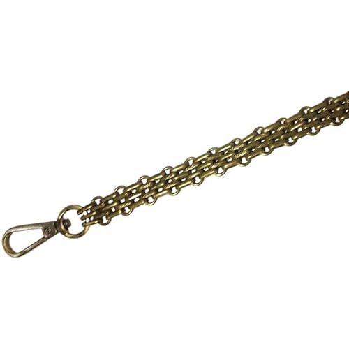 Janmobrian Wallet Chain,Taschenkette 1 stücke 16mm breite Tasche Kette - DIY. Metallkette Schulter Crossbody Bag Strap Griff for große Handtaschen(Bronze,80) von Janmobrian