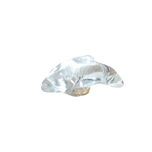 Janni-Shop-Figuren Bergkristall Delfin ca. 30 x 10 mm aus Edelstein Glücksbringer von Janni-Shop-Figuren