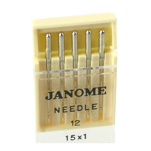 80/12 Janome Universal-Nadeln, 5 Stück von Janome