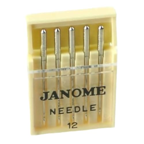 80/12 Janome Universal-Nadeln, 5 Stück von Janome