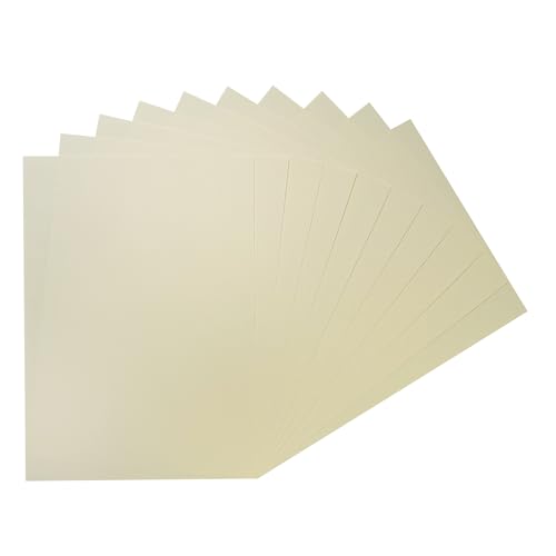 1000 Stück, A4, elfenbeinfarbenes Papier, 75 g/m² von Janrax