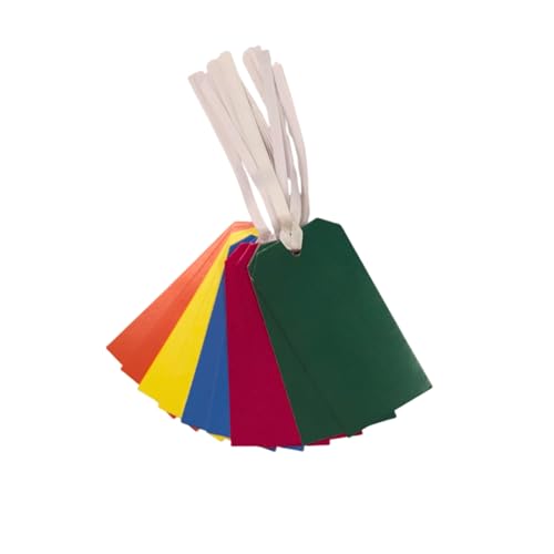 480 Stück sortierte bunte Etiketten 60 x 120 mm 480 Stück sortierte bunte Etiketten 60 x 120 mm von Janrax