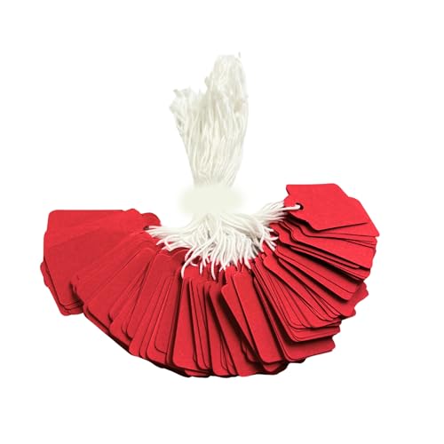 4800 große, rote Etiketten, Preiskarten, 36 x 53 mm 4800 große, rote Etiketten, Preiskarten, 36 x 53 mm von Janrax