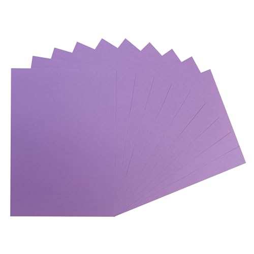 500 Stück A5-Karton, hellviolett, 160 g/m² von Janrax