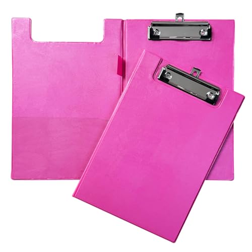 A5-Klemmbrett, faltbar, Rosa A5-Klemmbrett, faltbar, Rosa von Janrax