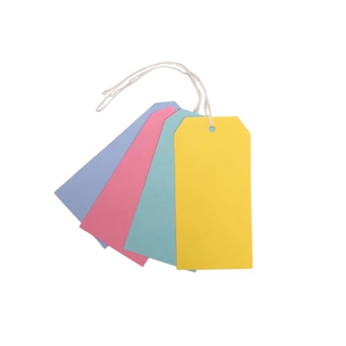 Gepäckanhänger, verschiedene Farben, 75 x 135 mm, 1440 Stück Gepäckanhänger, verschiedene Farben, 75 x 135 mm, 1440 Stück von Janrax