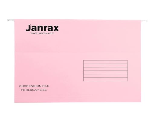 Hängemappen, Kanzleipapier, Rosa, 50 Stück von Janrax