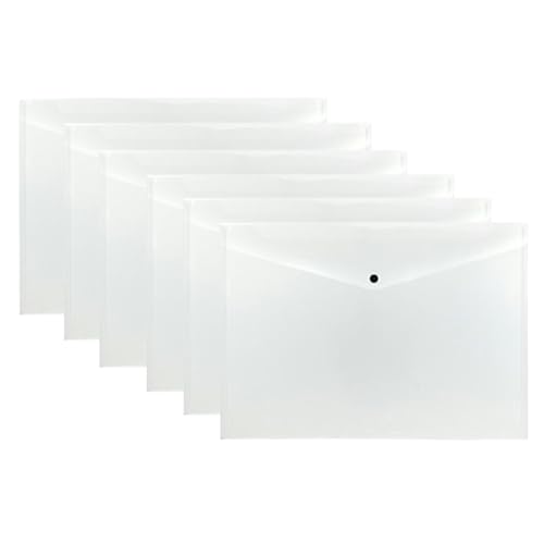 Janrax Dokumentenmappe, A3, transparent, 20 Stück von Janrax