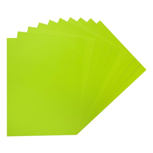 Packung mit 100 A5-Blättern, fluoreszierendes Grün, 75 g/m² Packung mit 100 A5-Blättern, fluoreszierendes Grün, 75 g/m² von Janrax