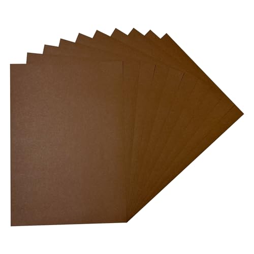 Packung mit 1000 braunen A5-Papieren, 75 g/m² von Janrax