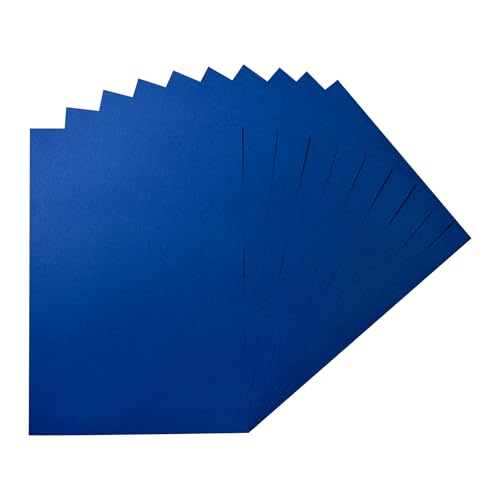 Packung mit 1000 dunkelblauen A5-Papieren, 75 g/m² von Janrax