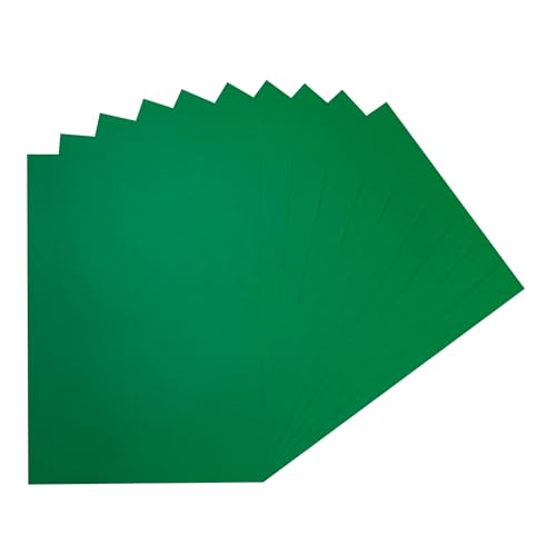 Packung mit 1000 dunkelgrünen A4-Papieren, 75 g/m² von Janrax