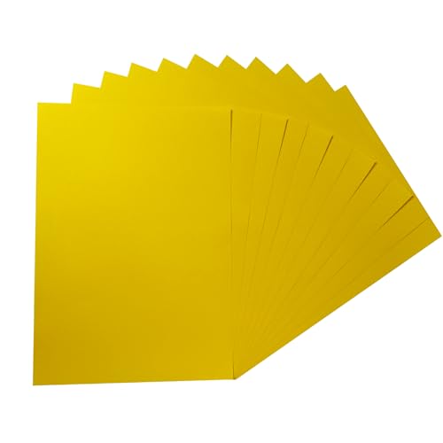 Packung mit 1000 gelben A5-Papieren, 75 g/m² von Janrax