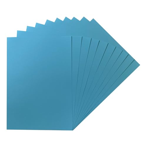 Packung mit 1000 hellblauen A5-Papieren, 75 g/m² von Janrax
