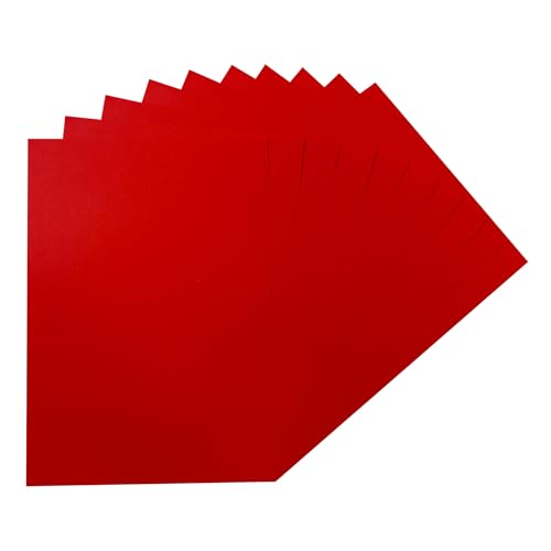 Packung mit 1000 roten A5-Papieren, 75 g/m² von Janrax