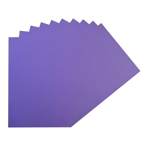 Packung mit 250 Blättern, A5, Violett, 160 g/m² von Janrax