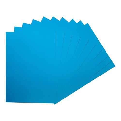 Packung mit 250 Blatt im A4-Format, blau, 160 g/m² von Janrax